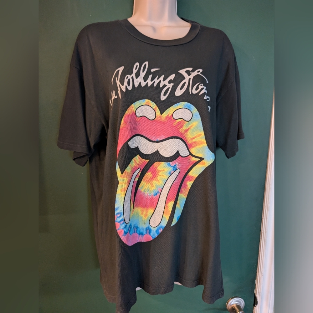 Rolling Stones daydreamer free people collab t-shirt size medium